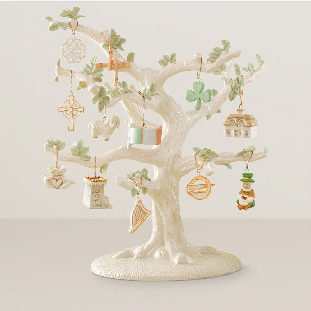 LenoxLuck of the Irish 12-Piece Ornament Set: Hard To Find - Brand New In Box - Picture 4 of 5